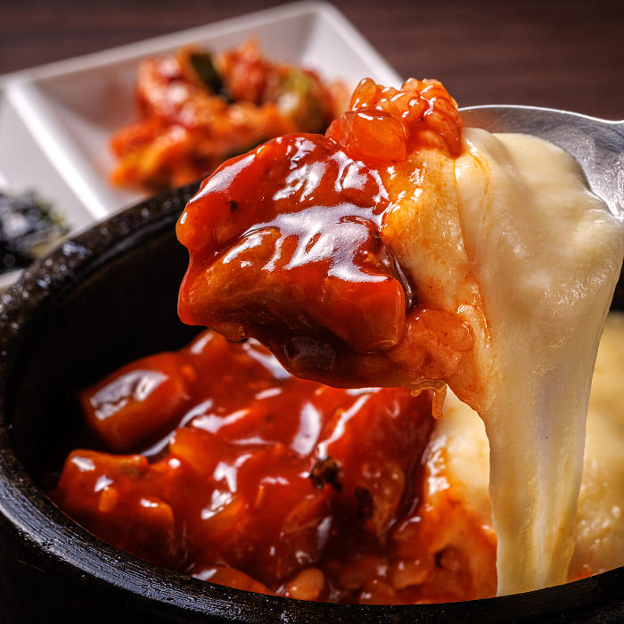 石焼タッカルチーズご飯