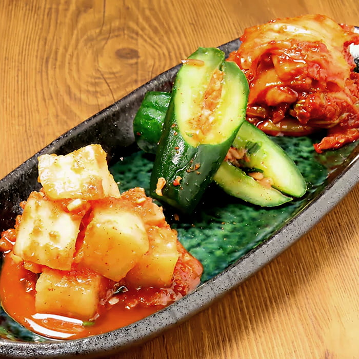 キムチ盛り合わせ