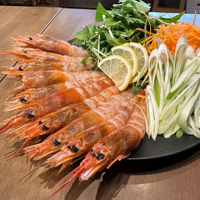 海老しゃぶ(1人前)